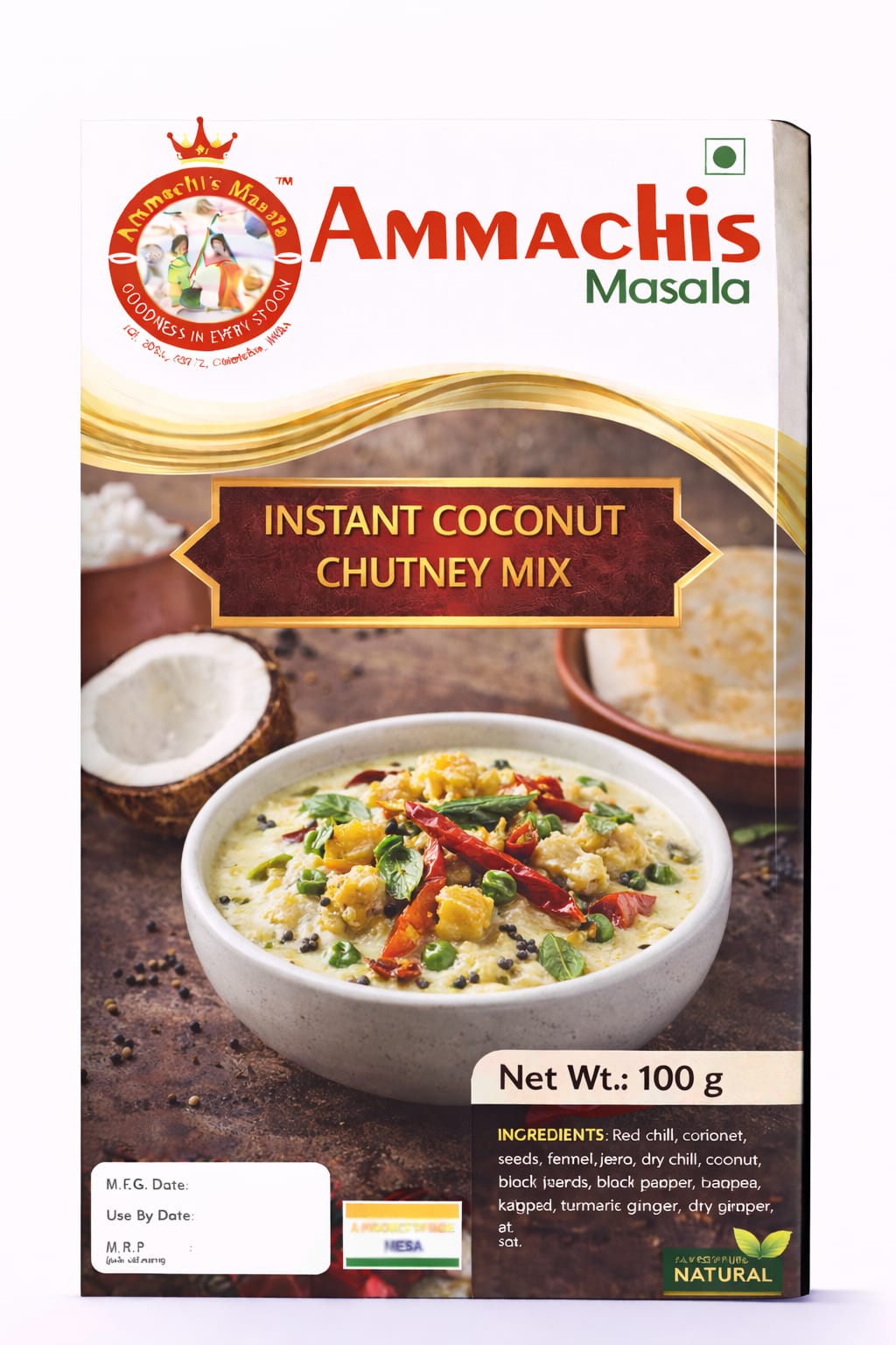 Instant Coconut Chutney