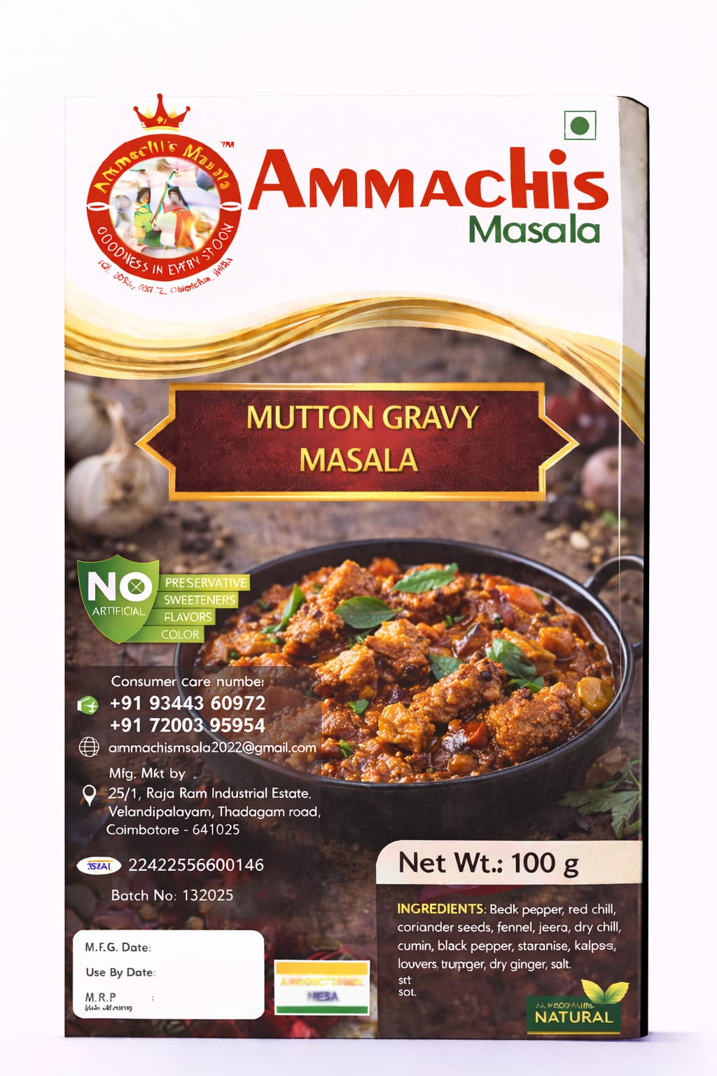 Mutton Gravy Masala