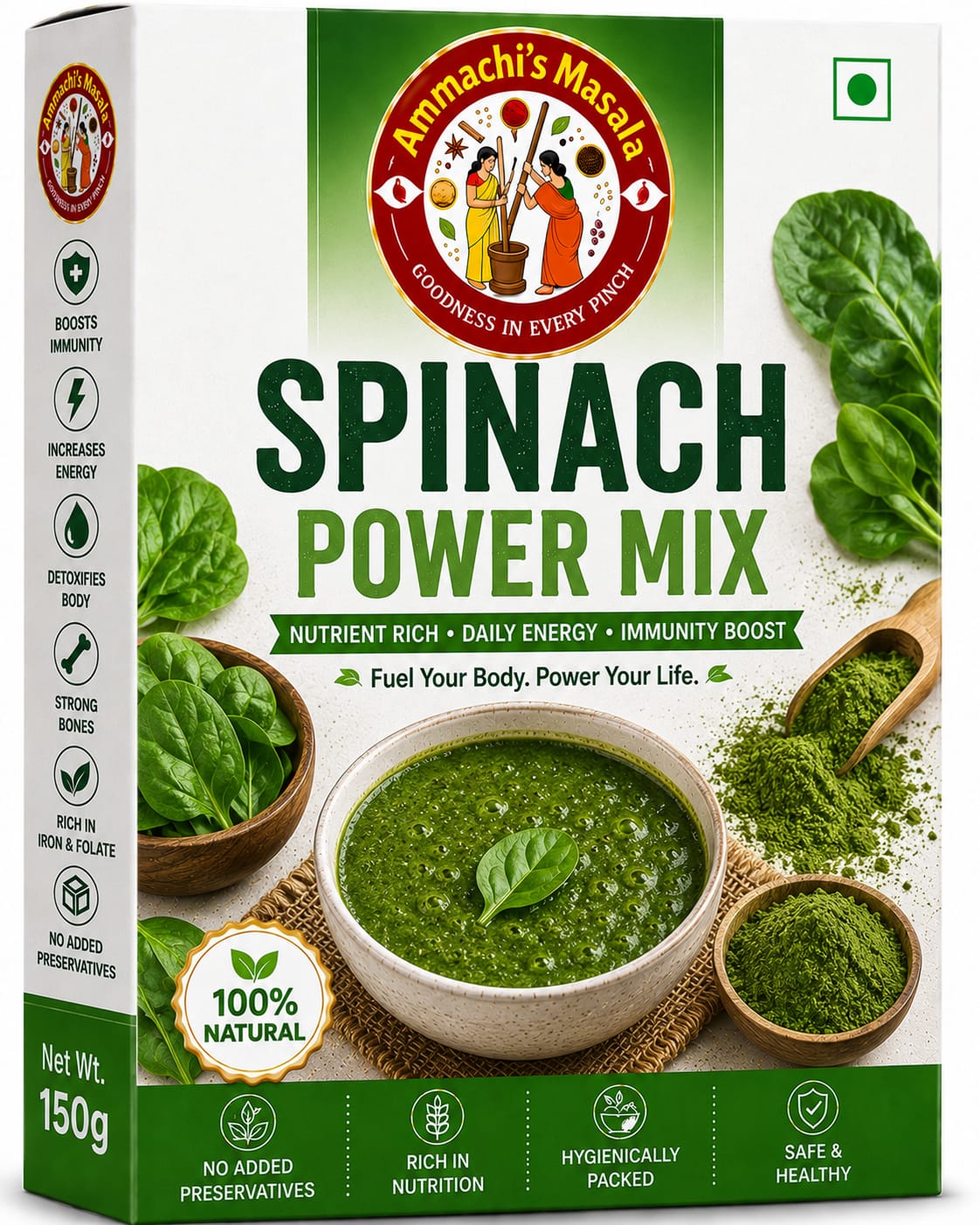 spinach powder