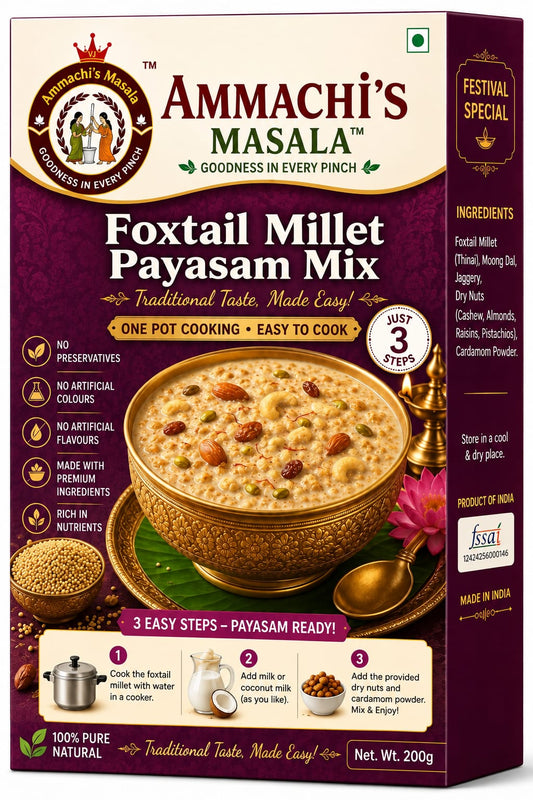 Thinai payasam
