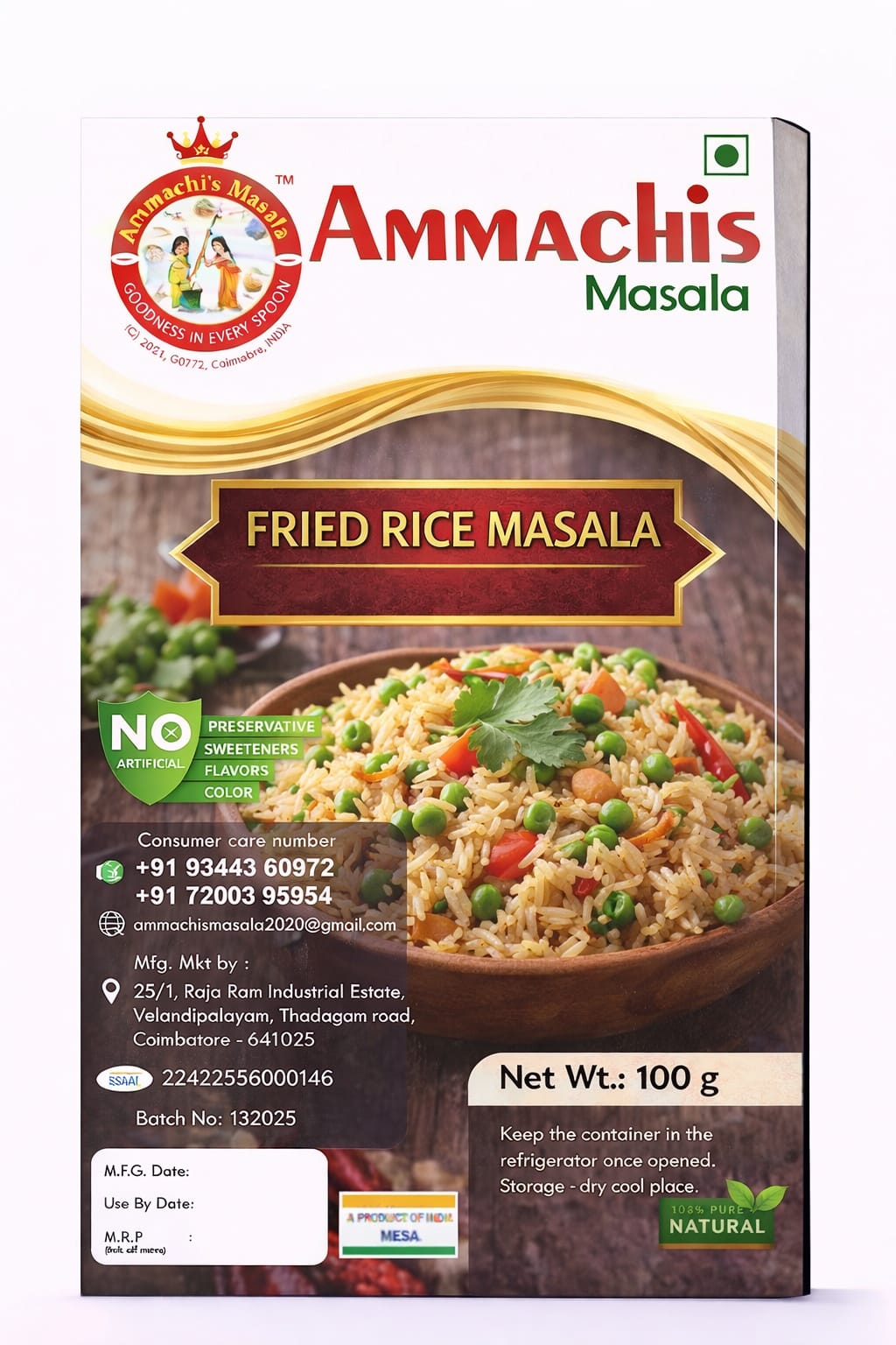 Freied Rice Masala